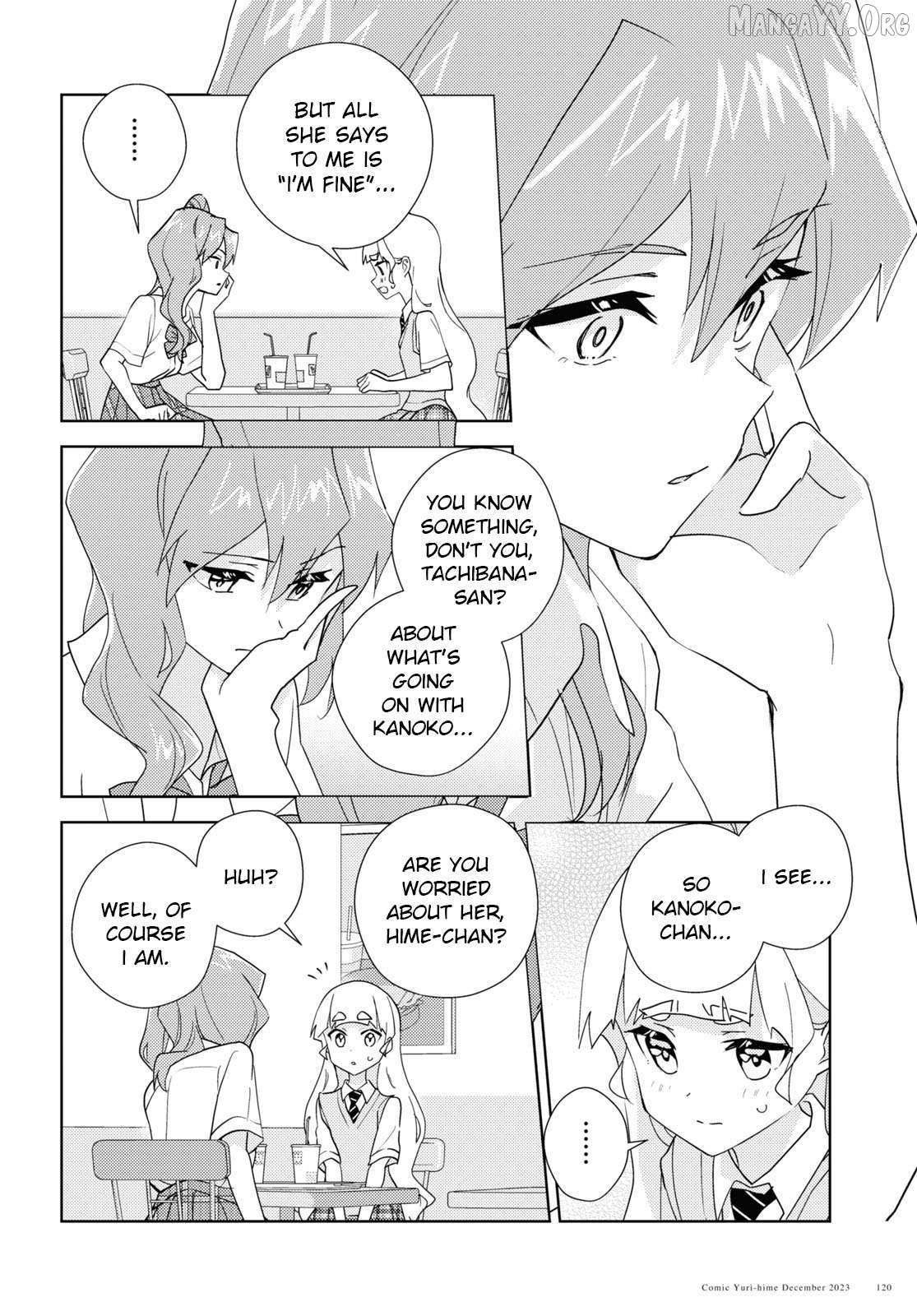 Watashi no Yuri wa Oshigoto desu! Chapter 91 page 13 - 