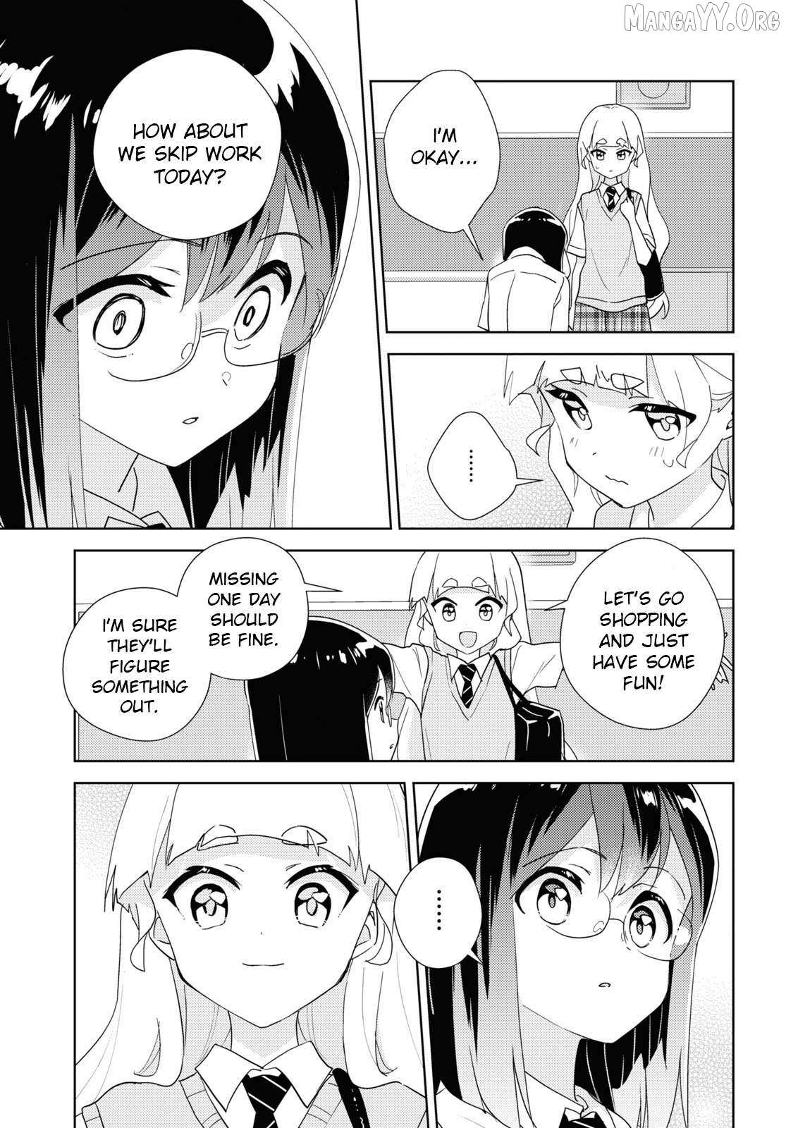 Watashi no Yuri wa Oshigoto desu! Chapter 91 page 6 - 