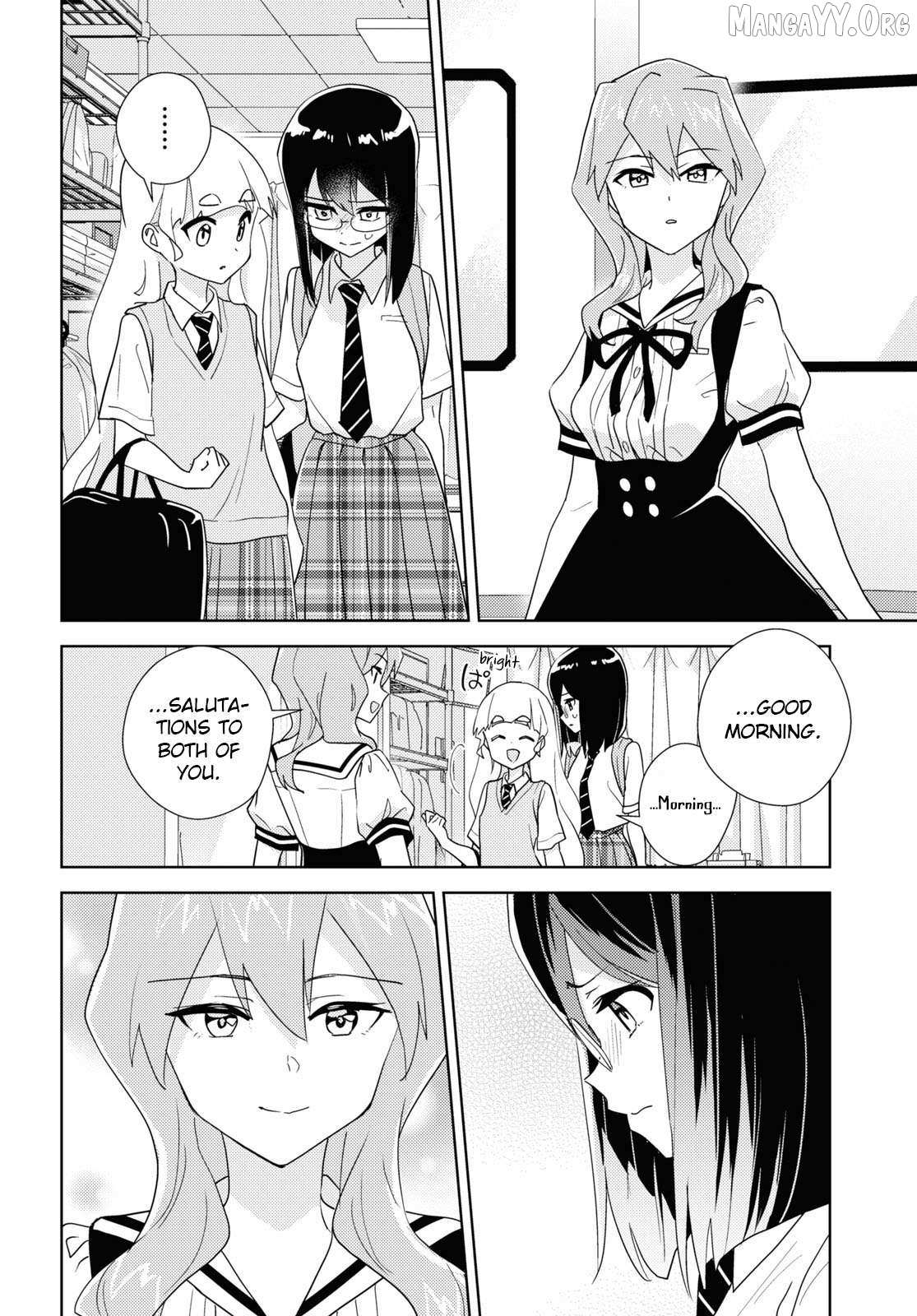 Watashi no Yuri wa Oshigoto desu! Chapter 91 page 9 - 