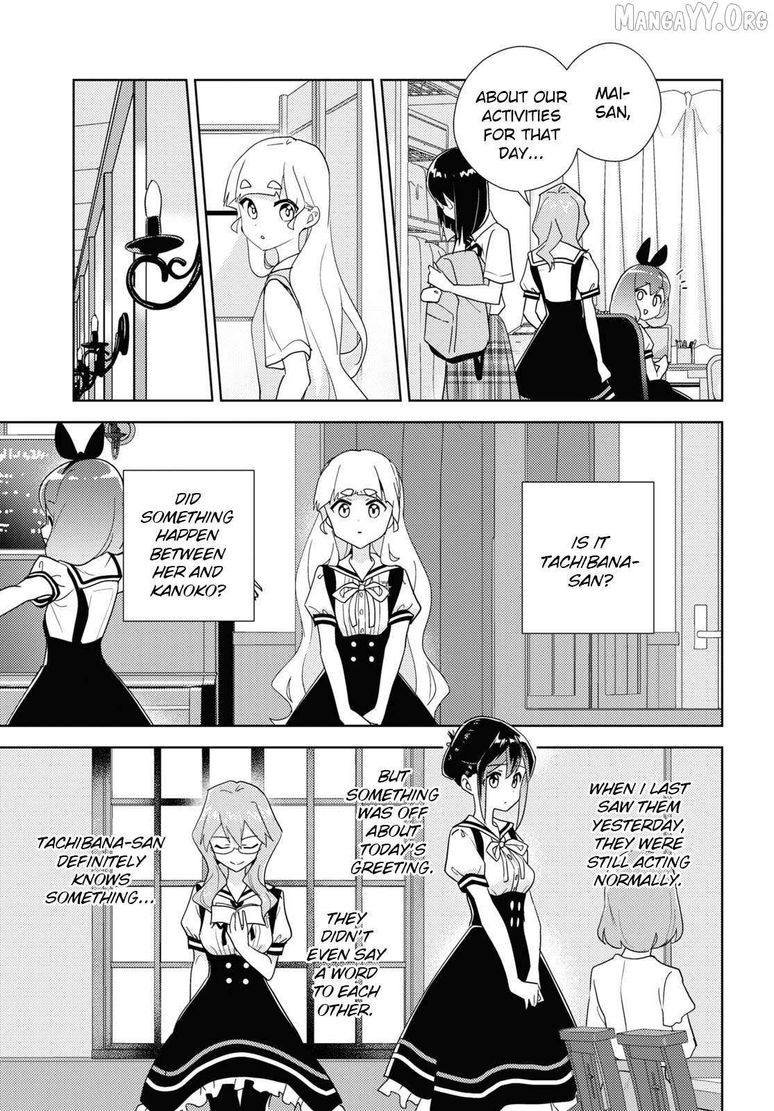 Watashi no Yuri wa Oshigoto desu! Chapter 91 page 10 - 