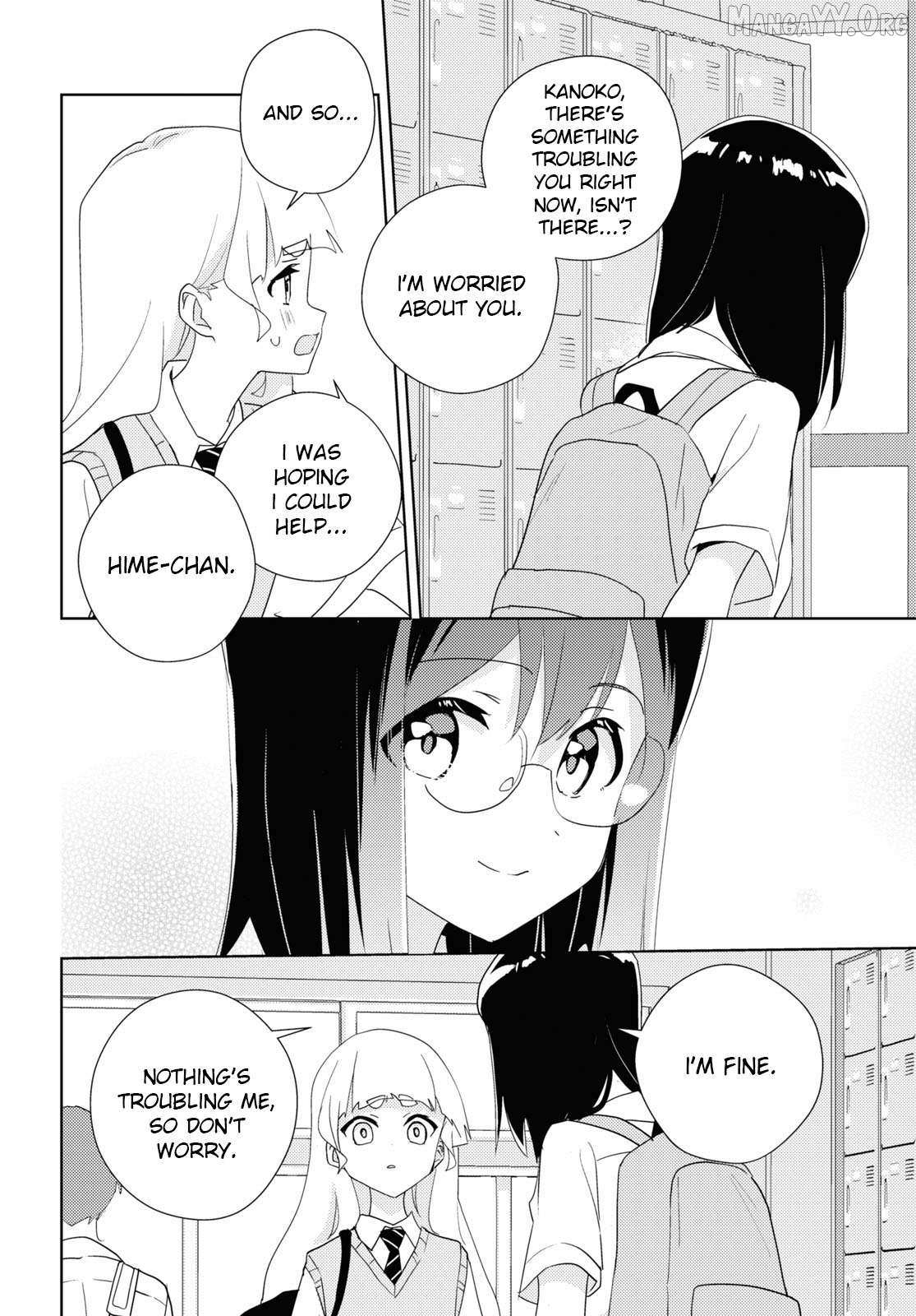 Watashi no Yuri wa Oshigoto desu! Chapter 92 page 11 - 