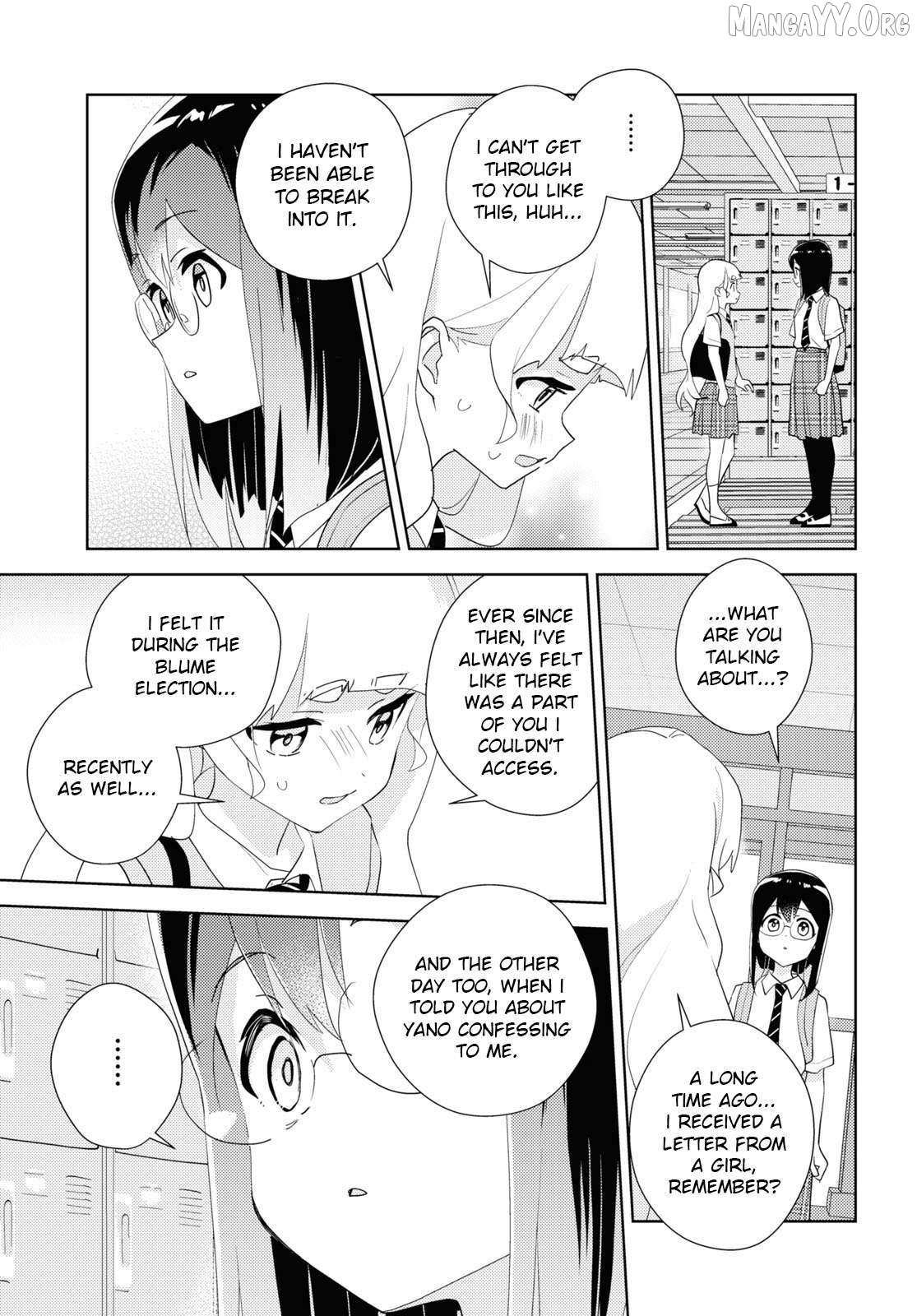 Watashi no Yuri wa Oshigoto desu! Chapter 92 page 12 - 
