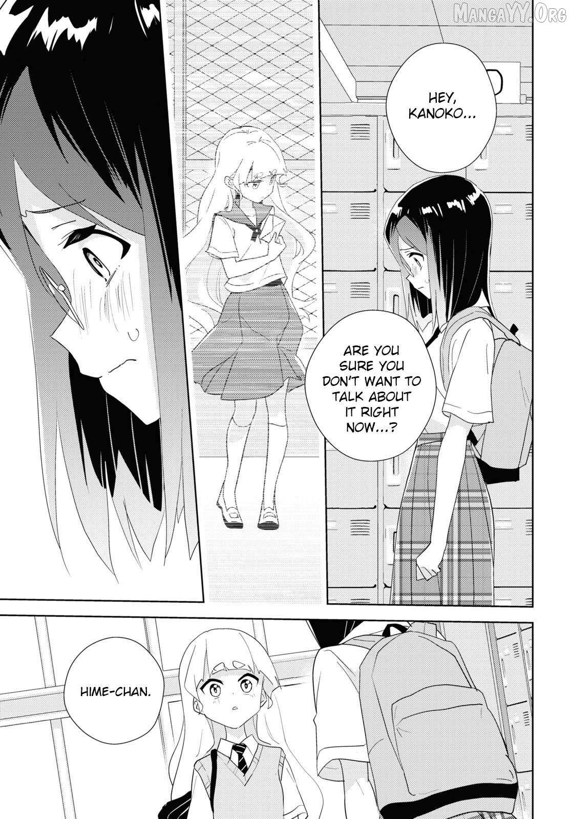 Watashi no Yuri wa Oshigoto desu! Chapter 92 page 14 - 