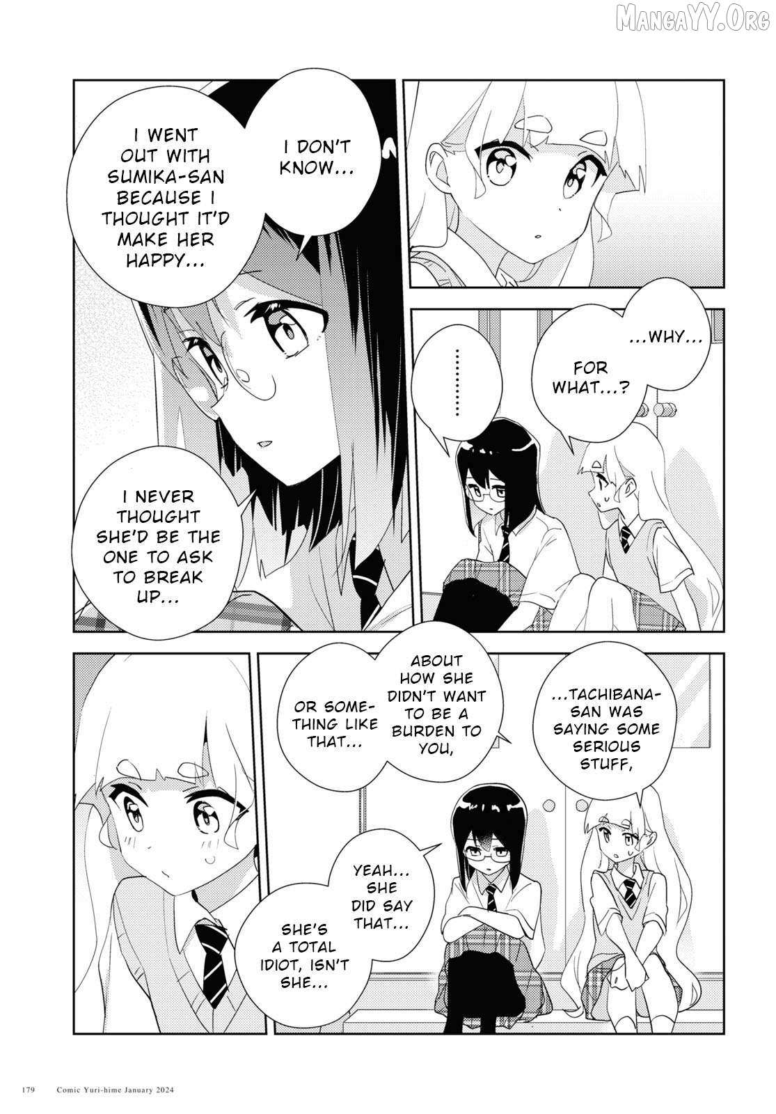 Watashi no Yuri wa Oshigoto desu! Chapter 92 page 36 - 
