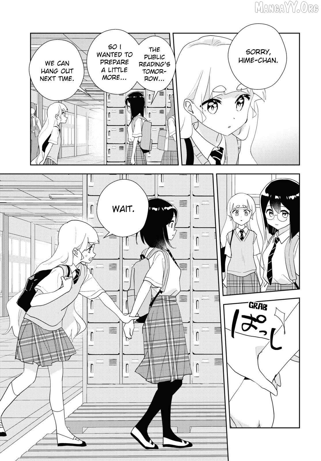 Watashi no Yuri wa Oshigoto desu! Chapter 92 page 10 - 