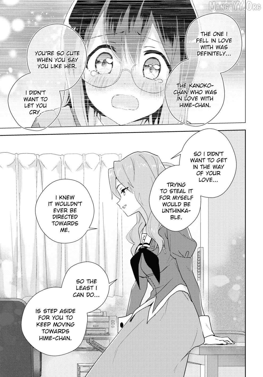Watashi no Yuri wa Oshigoto desu! Chapter 93 page 22 - 