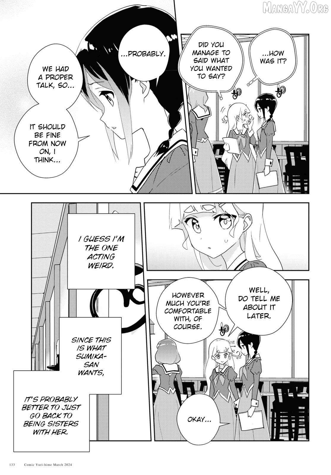 Watashi no Yuri wa Oshigoto desu! Chapter 93 page 26 - 