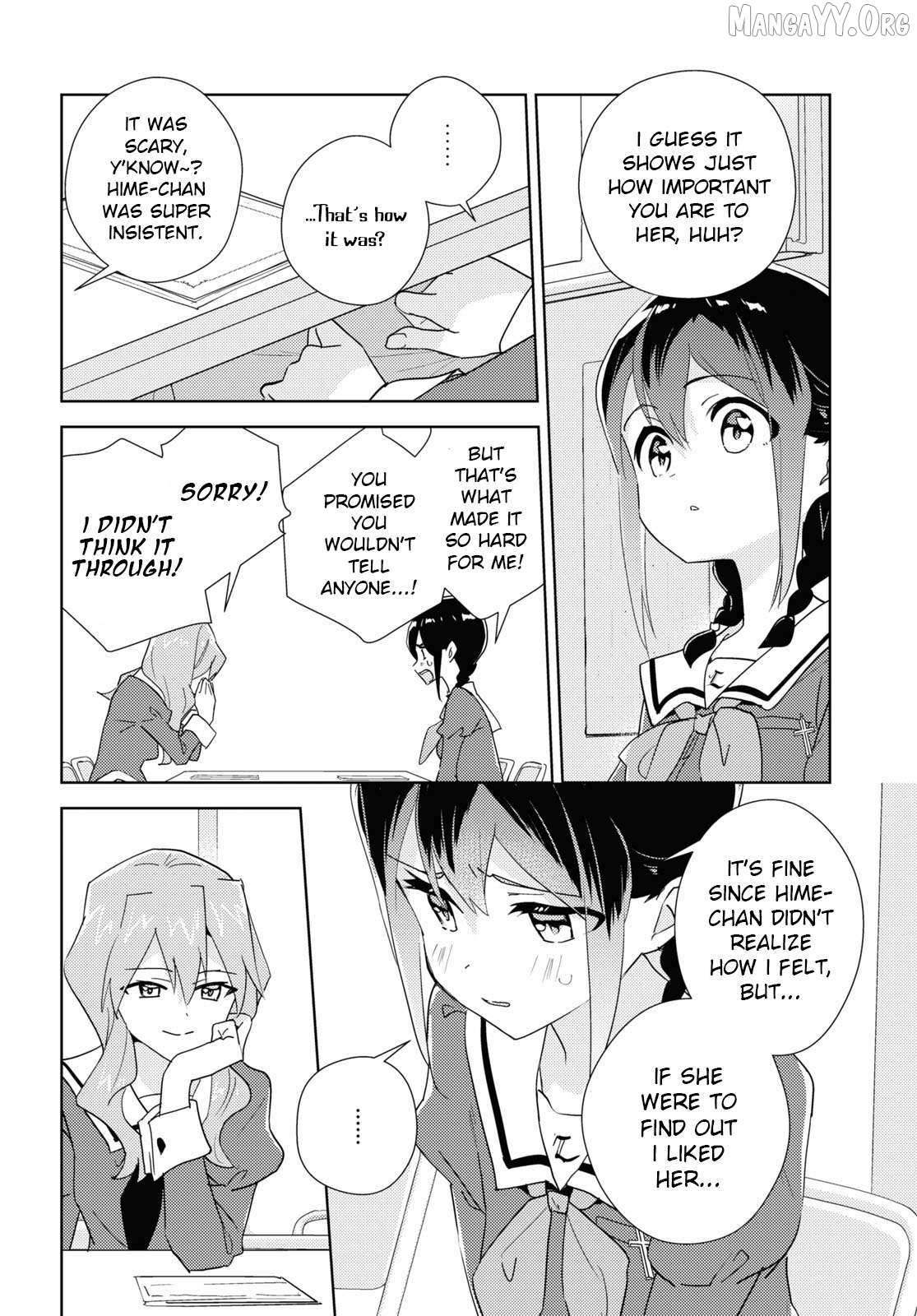 Watashi no Yuri wa Oshigoto desu! Chapter 93 page 7 - 