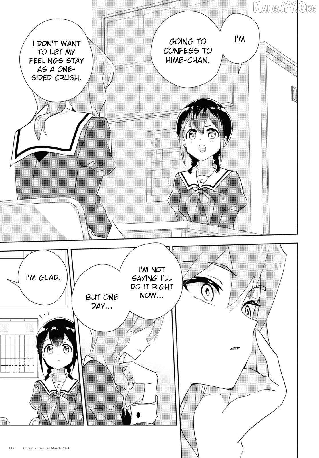 Watashi no Yuri wa Oshigoto desu! Chapter 93 page 10 - 