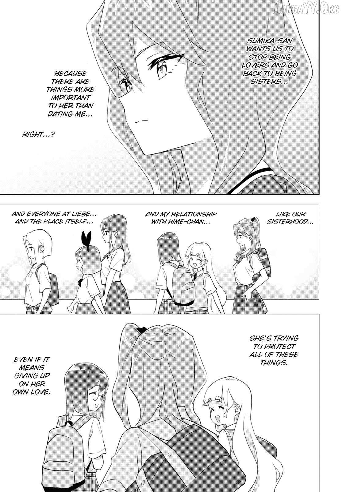 Watashi no Yuri wa Oshigoto desu! Chapter 94 page 21 - 