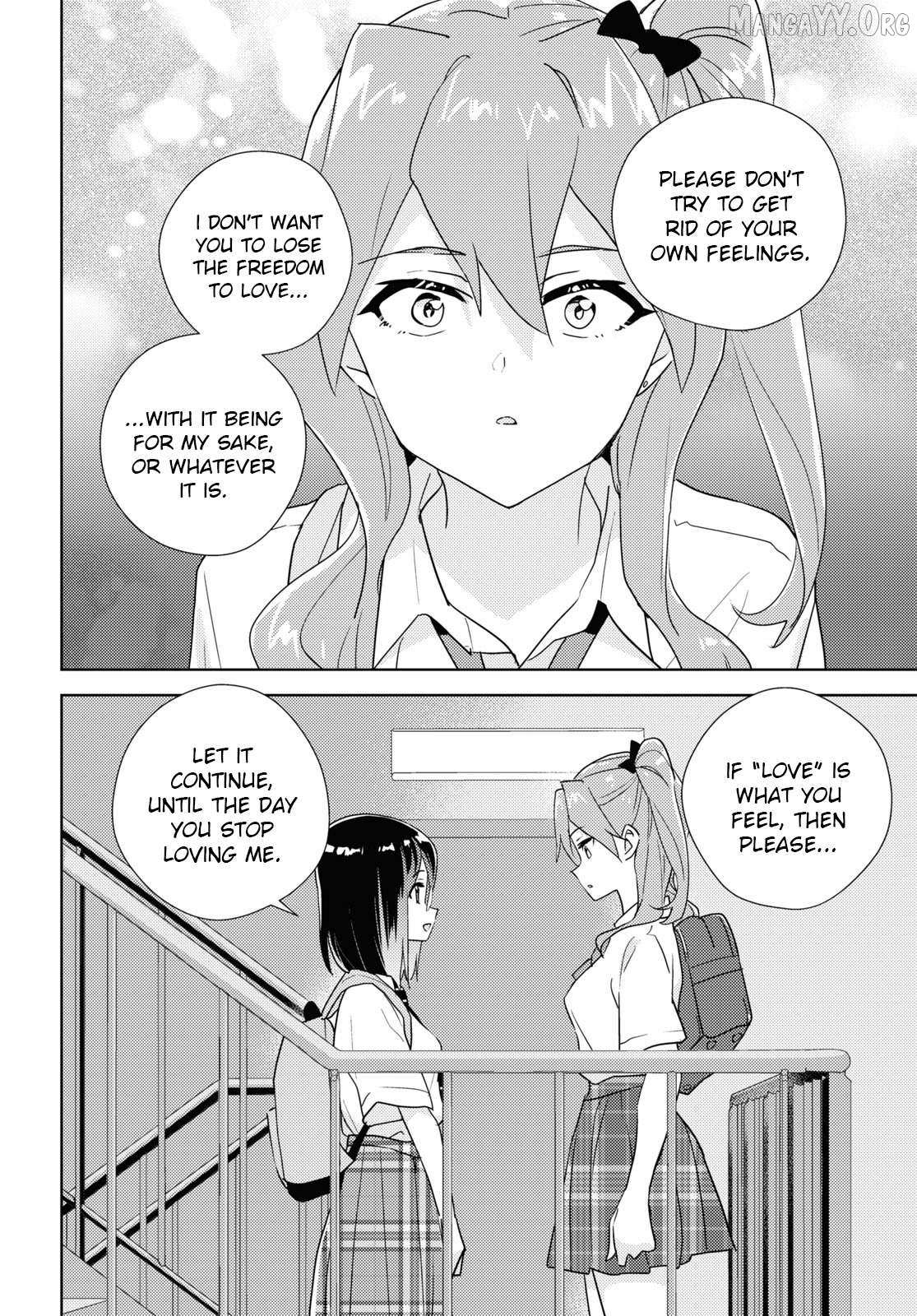 Watashi no Yuri wa Oshigoto desu! Chapter 95 page 21 - 