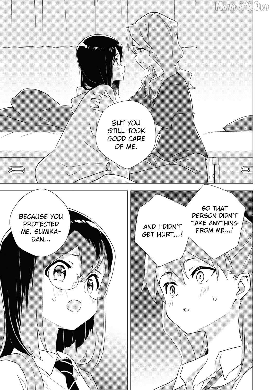Watashi no Yuri wa Oshigoto desu! Chapter 95 page 28 - 