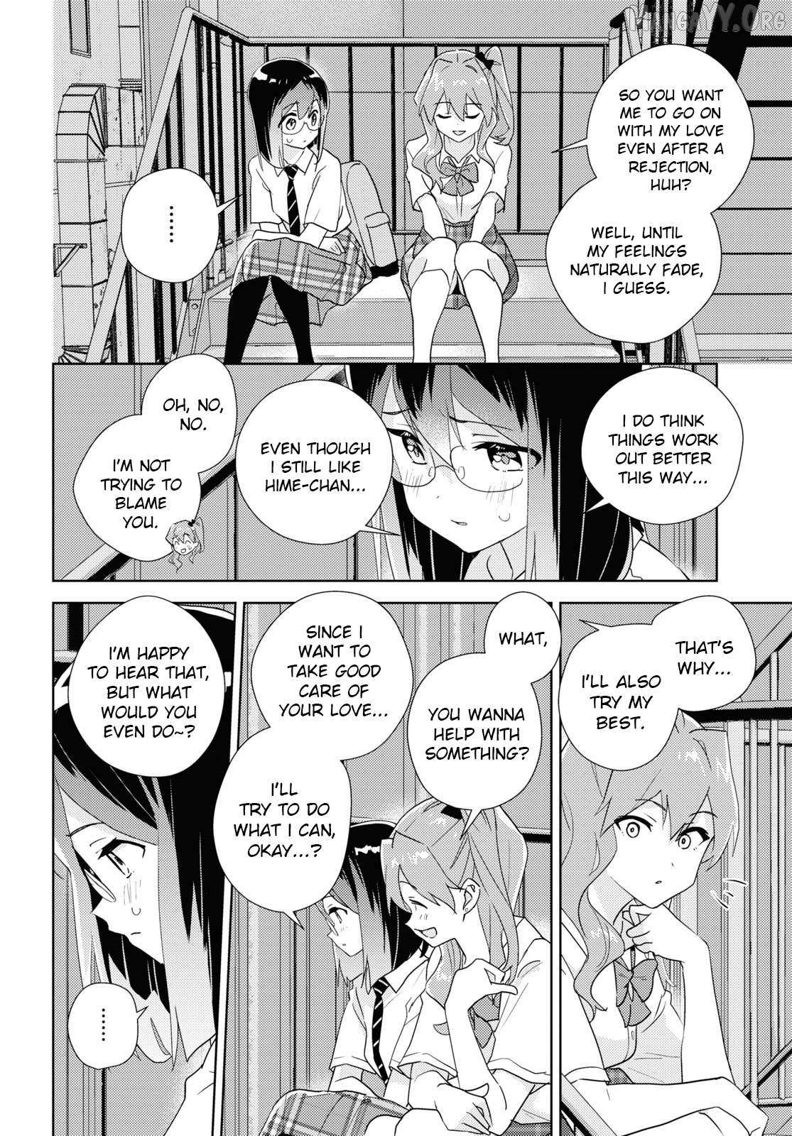 Watashi no Yuri wa Oshigoto desu! Chapter 95 page 35 - 