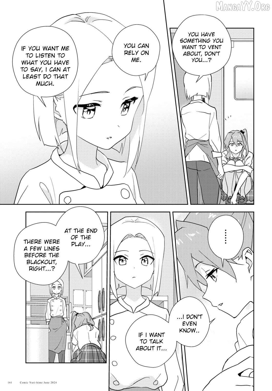Watashi no Yuri wa Oshigoto desu! Chapter 95 page 10 - 
