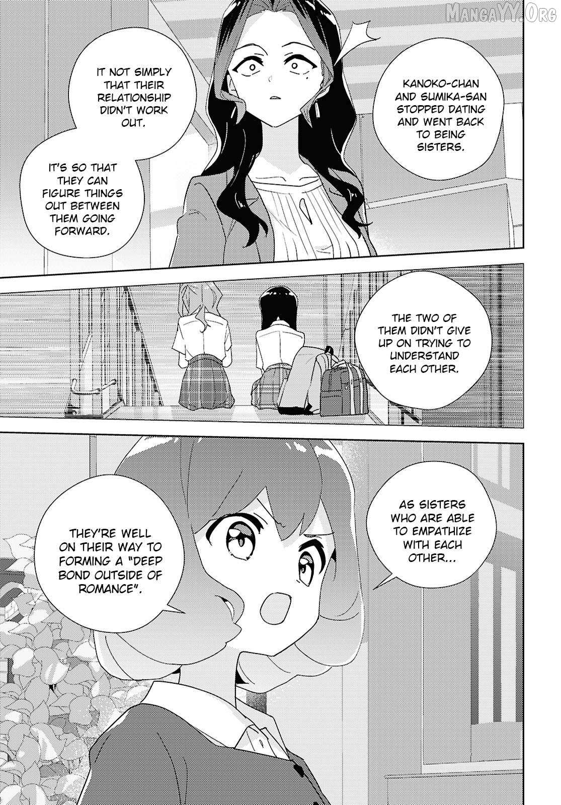 Watashi no Yuri wa Oshigoto desu! Chapter 96 page 14 - 