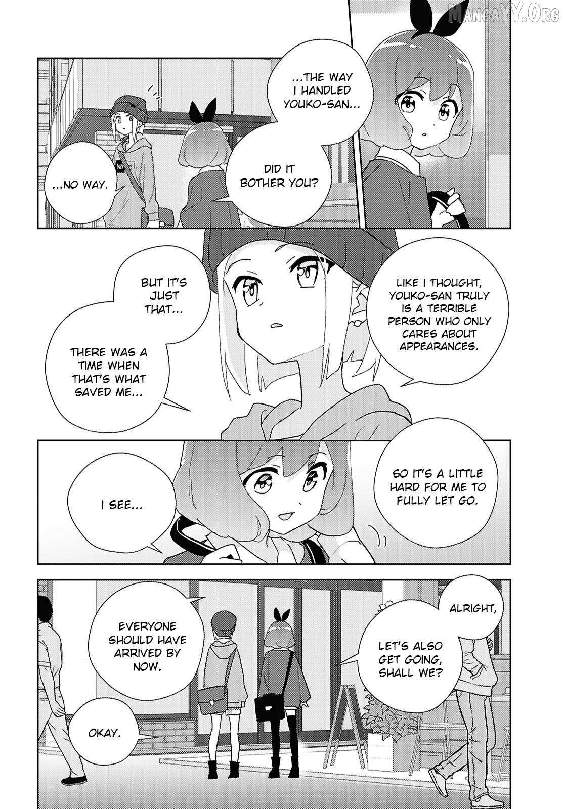 Watashi no Yuri wa Oshigoto desu! Chapter 96 page 19 - 