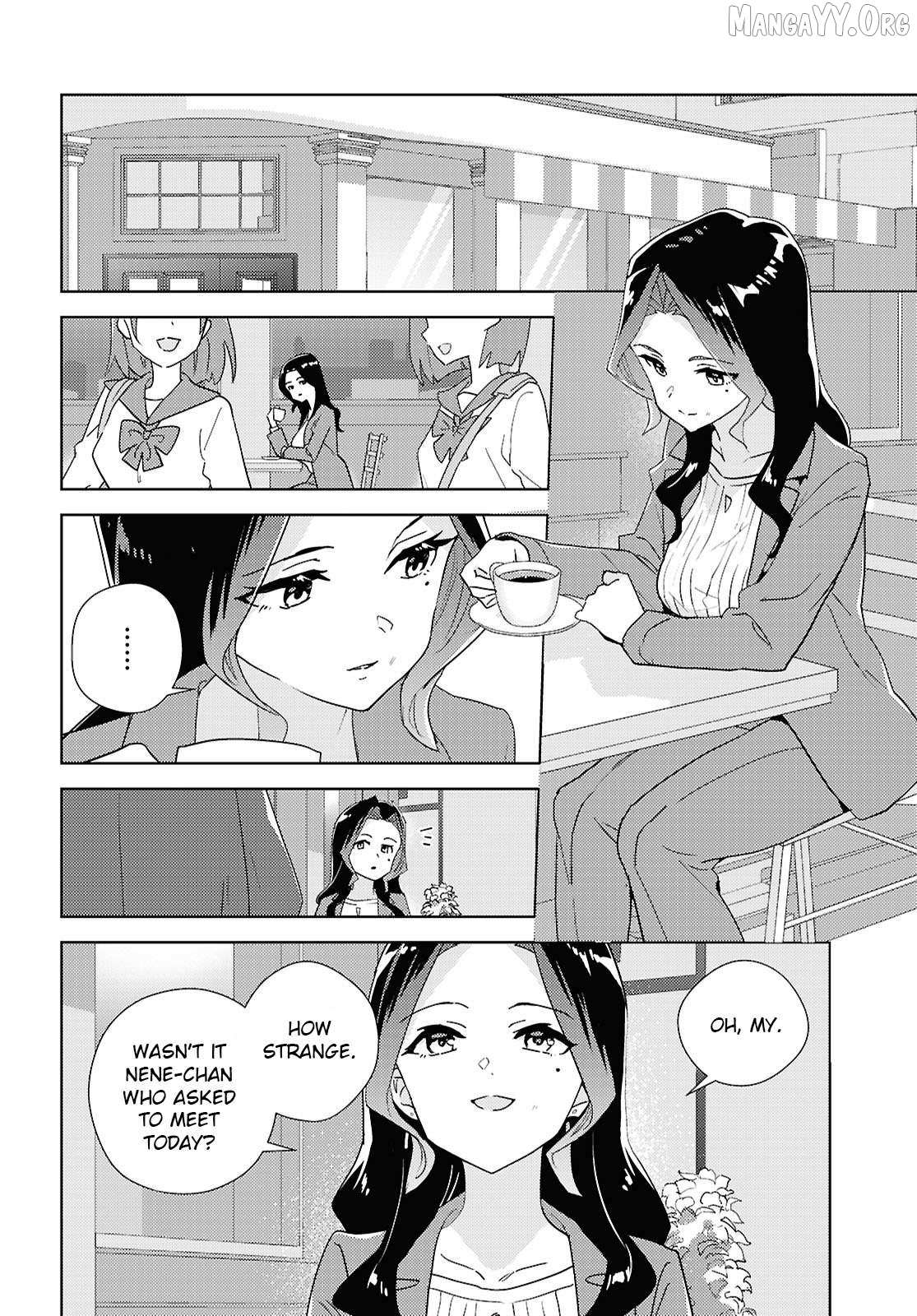 Watashi no Yuri wa Oshigoto desu! Chapter 96 page 3 - 