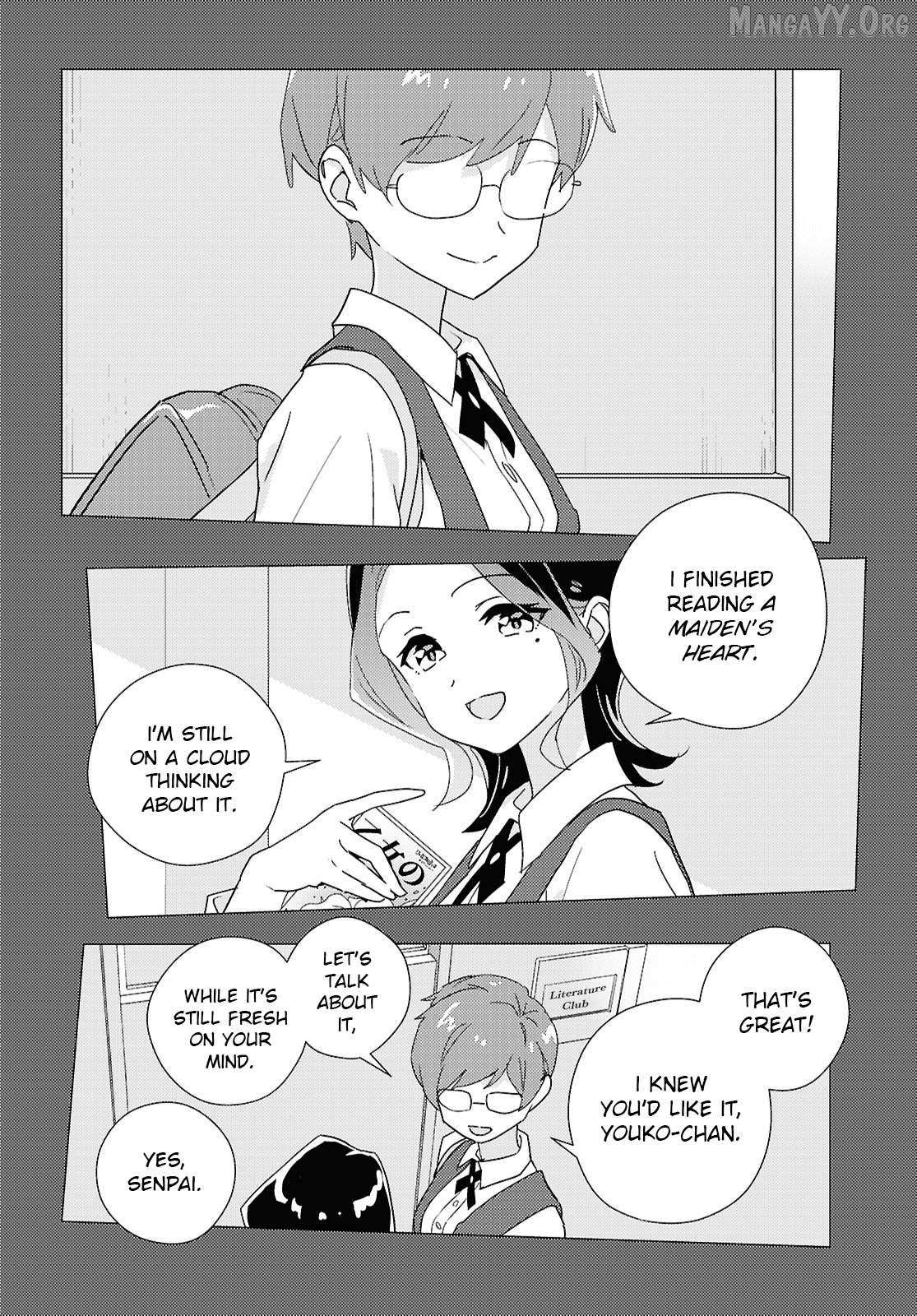 Watashi no Yuri wa Oshigoto desu! Chapter 96 page 21 - 