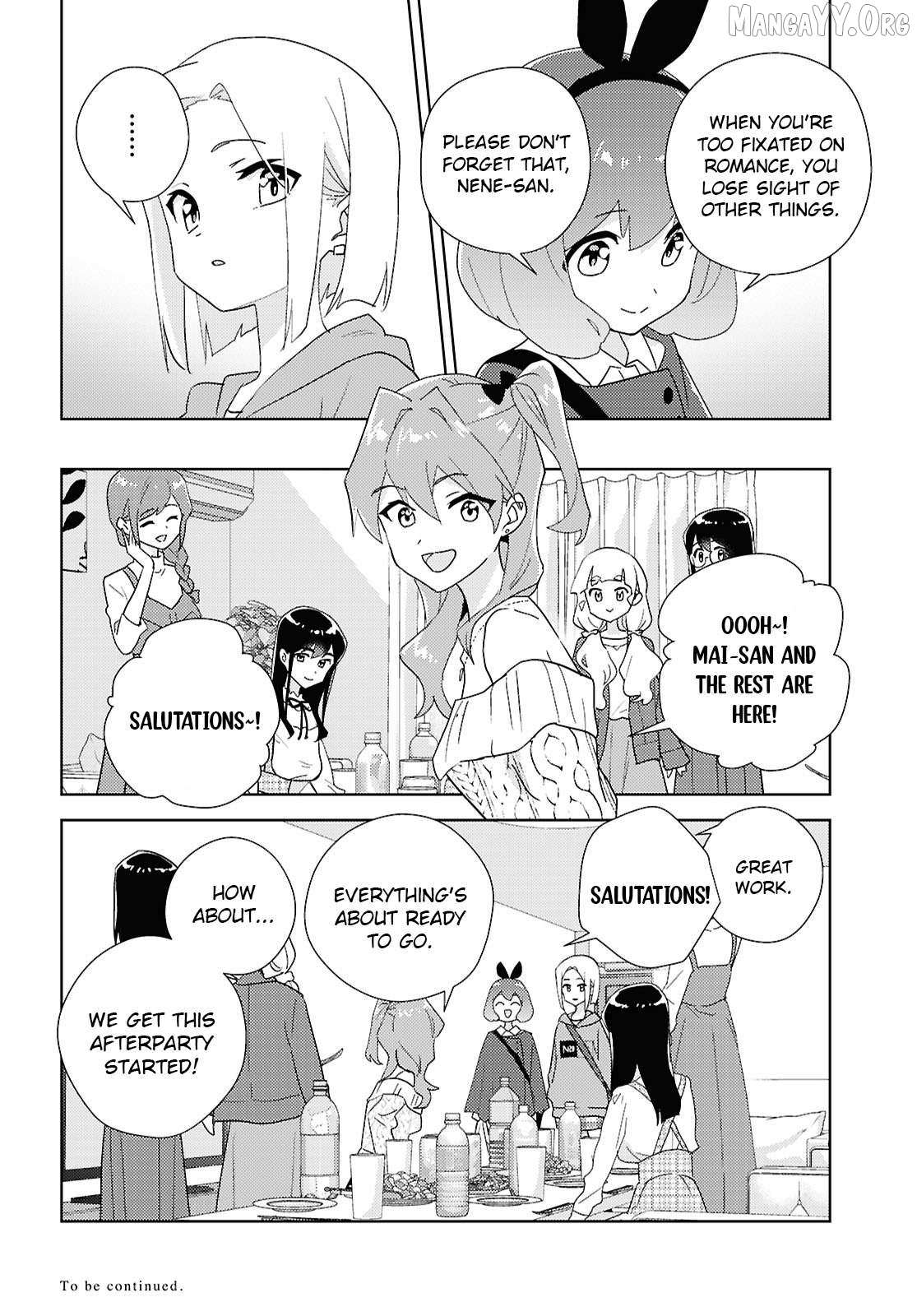 Watashi no Yuri wa Oshigoto desu! Chapter 96 page 27 - 