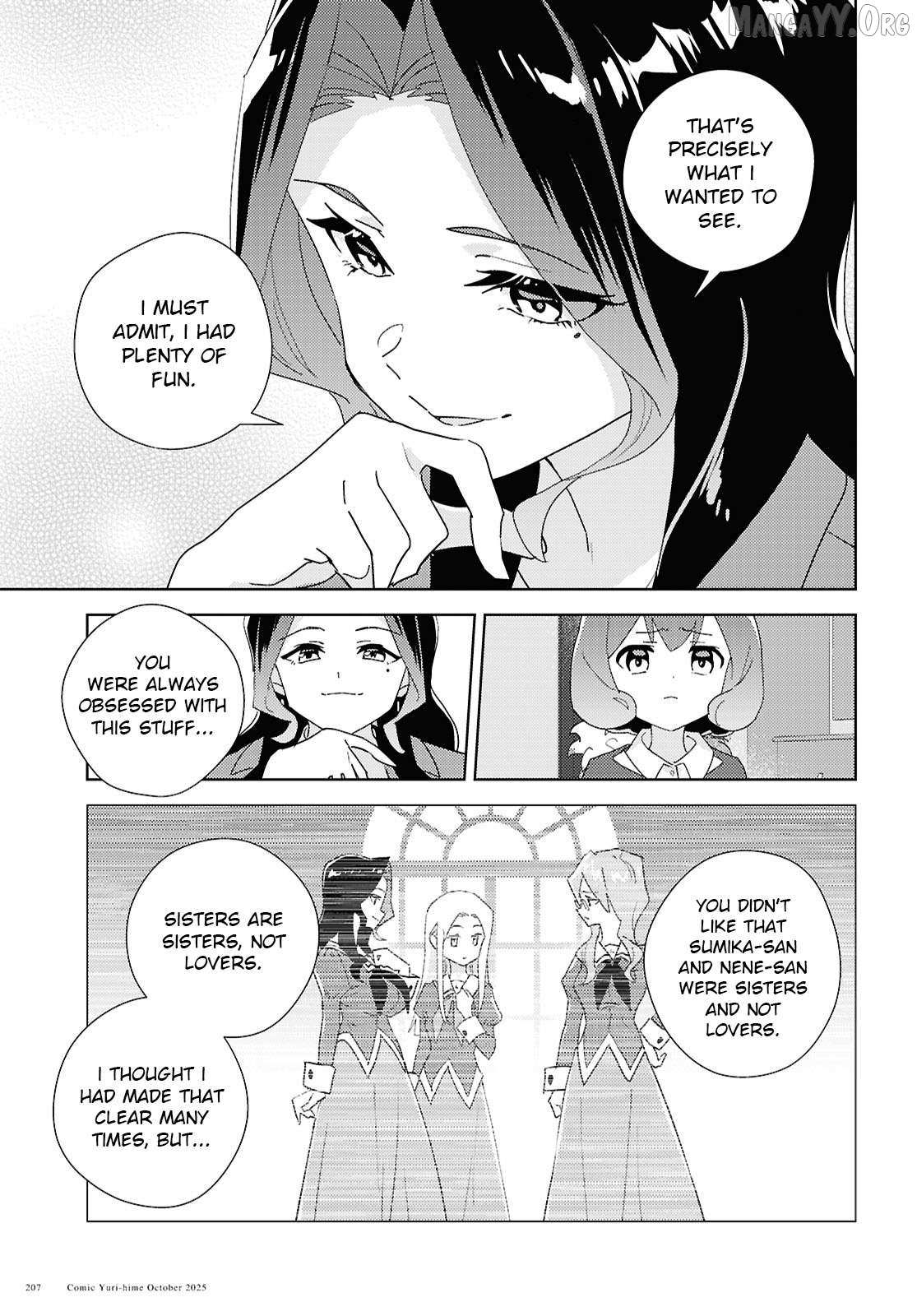 Watashi no Yuri wa Oshigoto desu! Chapter 96 page 8 - 
