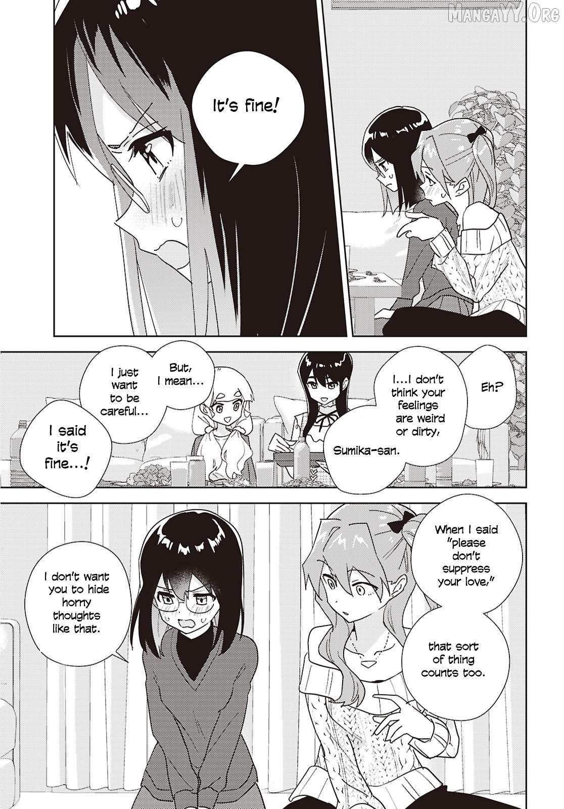 Watashi no Yuri wa Oshigoto desu! Chapter 97 page 13 - 