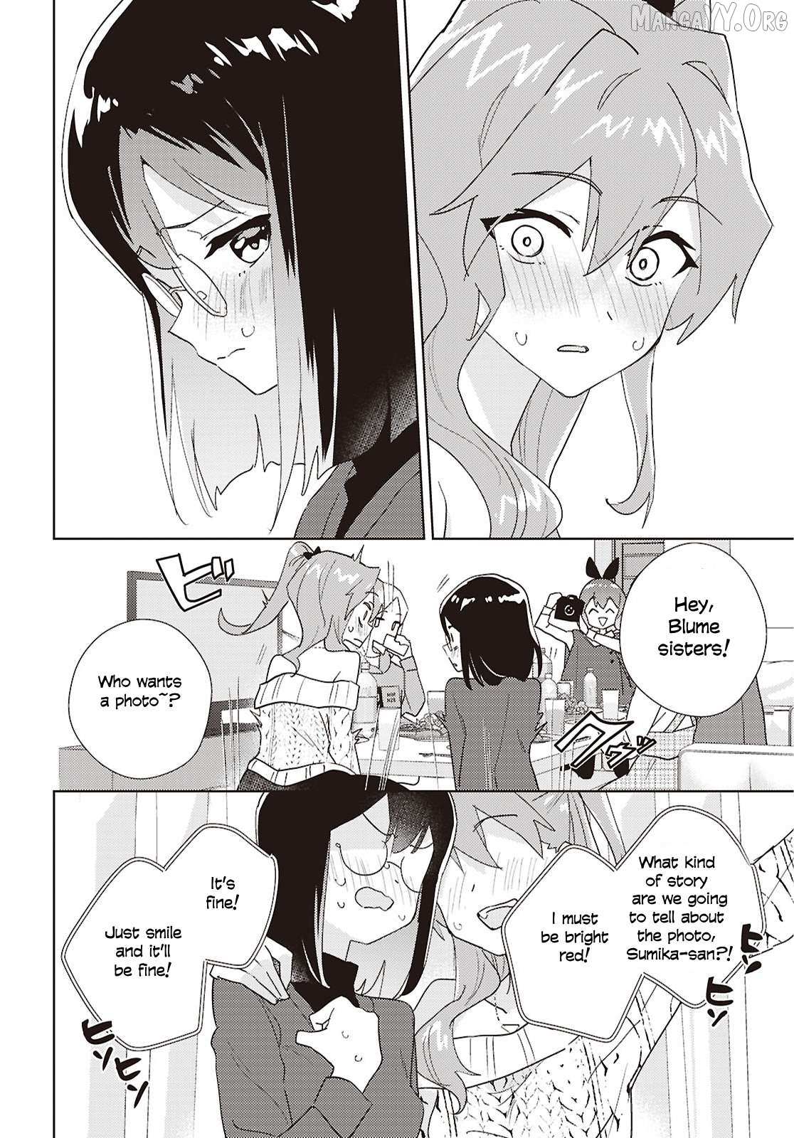 Watashi no Yuri wa Oshigoto desu! Chapter 97 page 14 - 