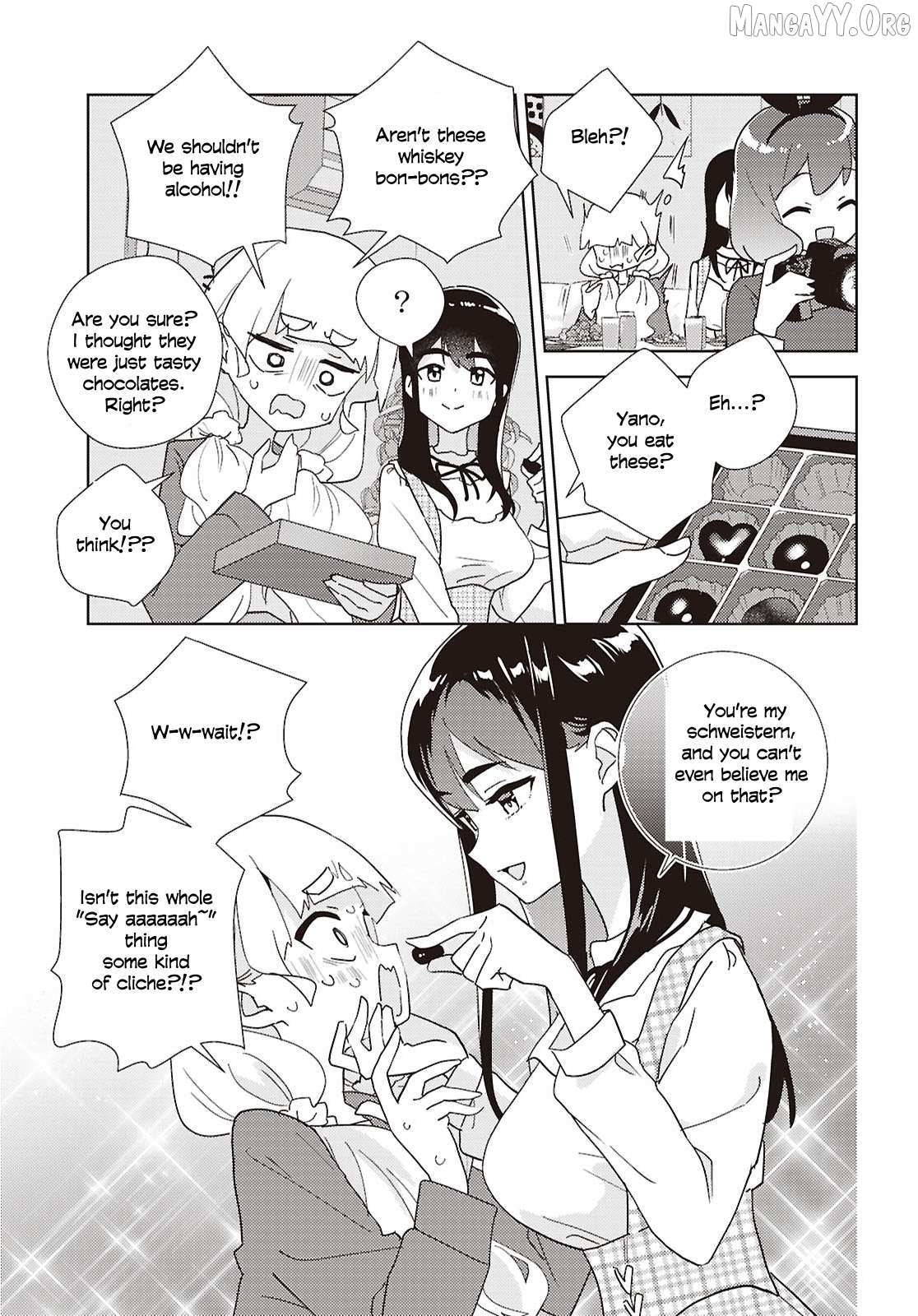 Watashi no Yuri wa Oshigoto desu! Chapter 97 page 15 - 