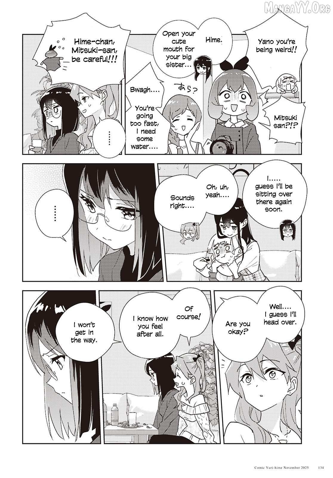Watashi no Yuri wa Oshigoto desu! Chapter 97 page 16 - 