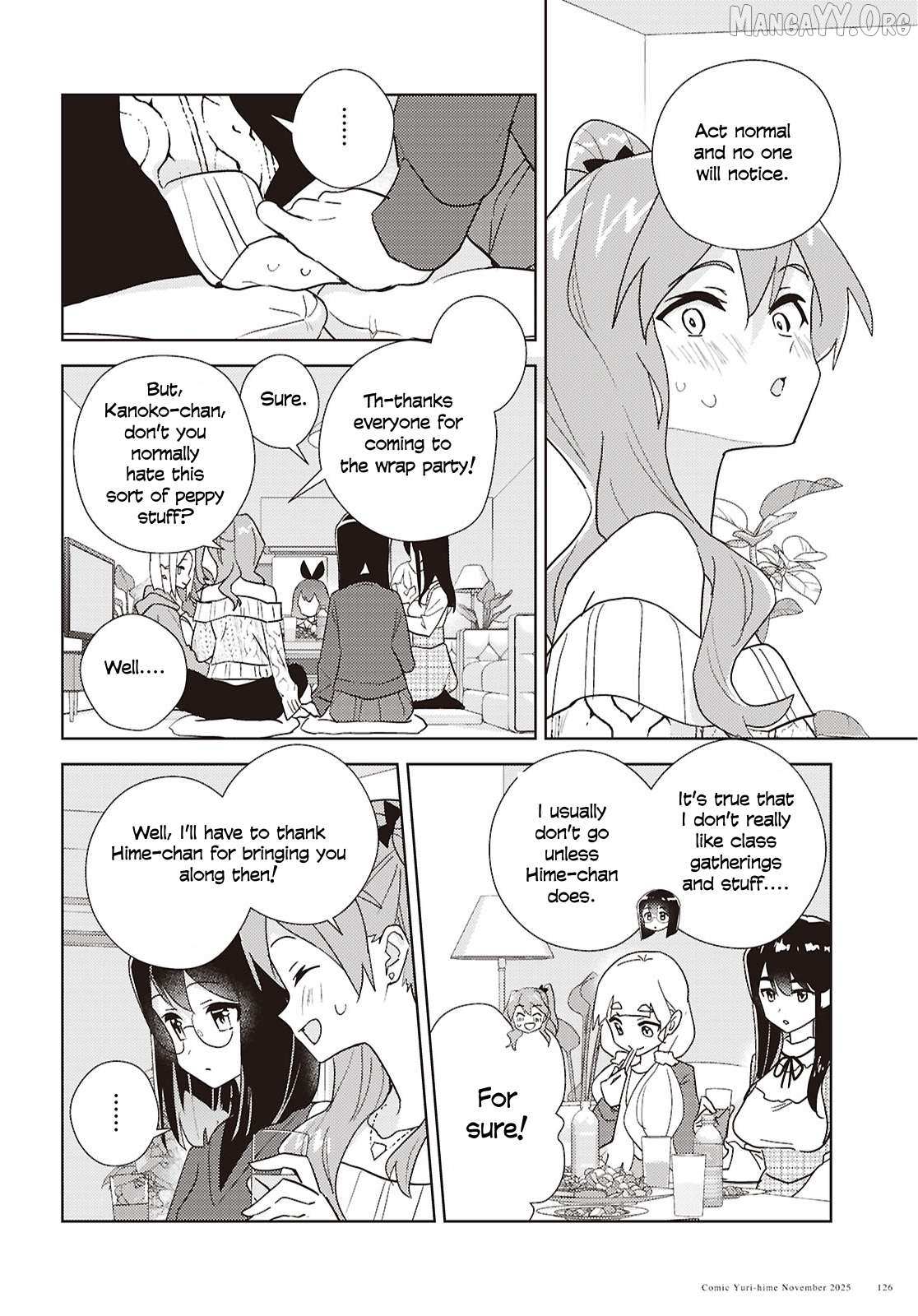 Watashi no Yuri wa Oshigoto desu! Chapter 97 page 8 - 