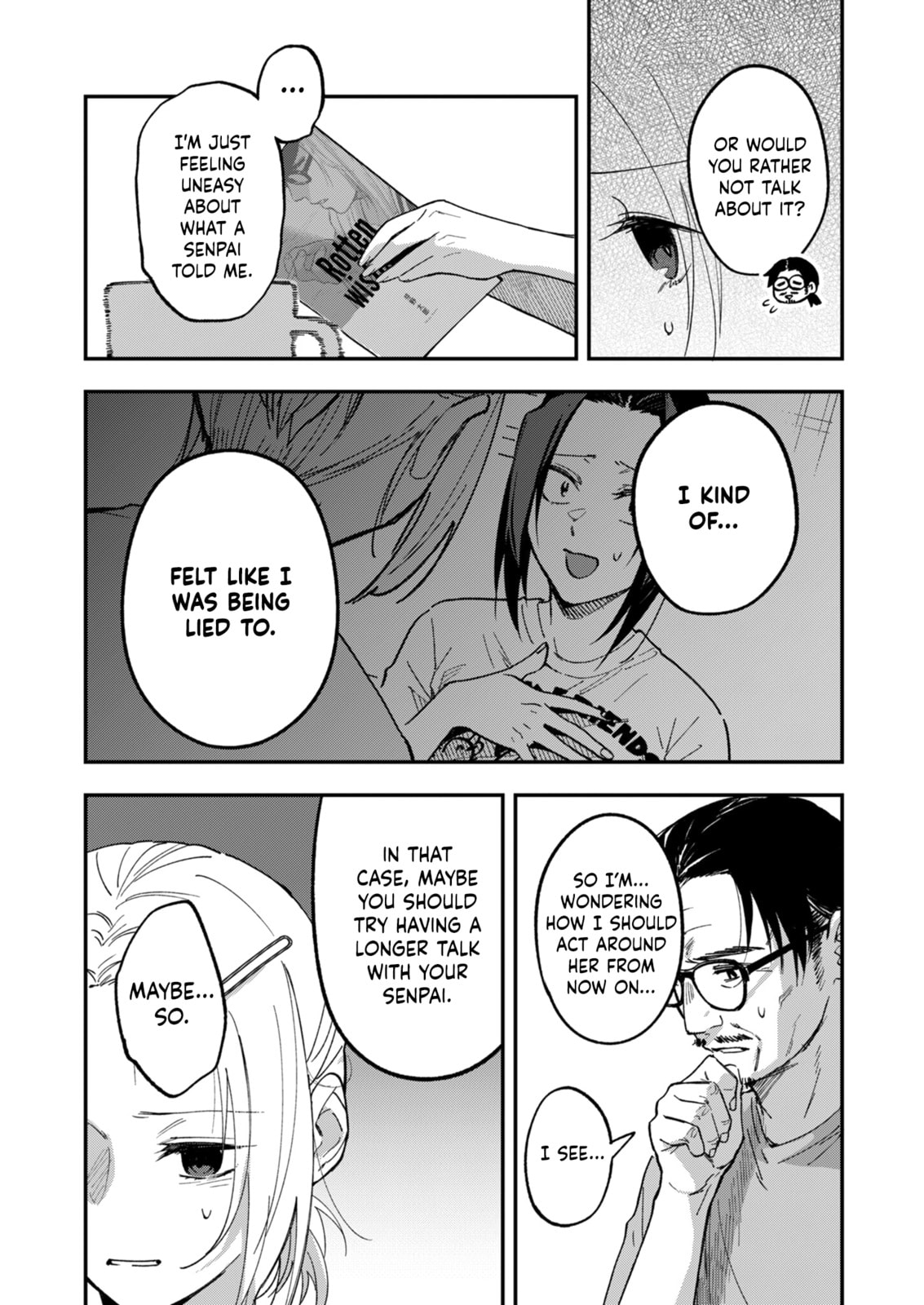 Watashitachi wa Moto Joshi desu Chapter 19 page 3 - 