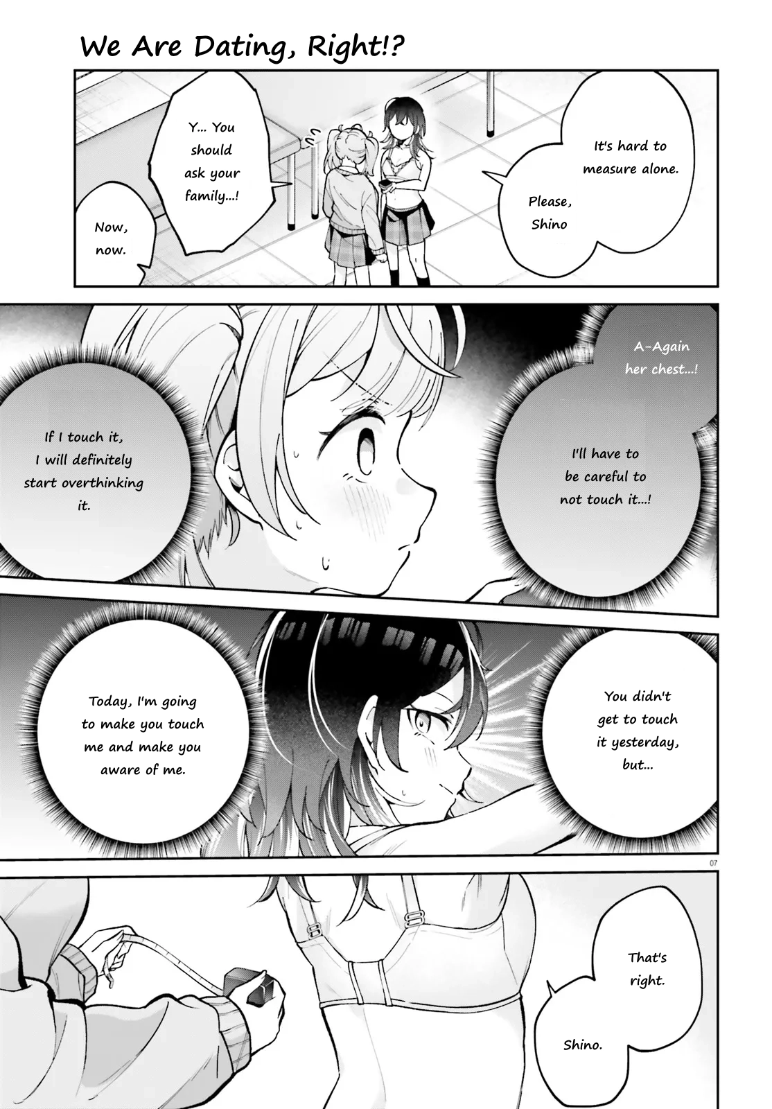 Read We Are Dating, Right!? chapter 3 image 5 on Lezhin