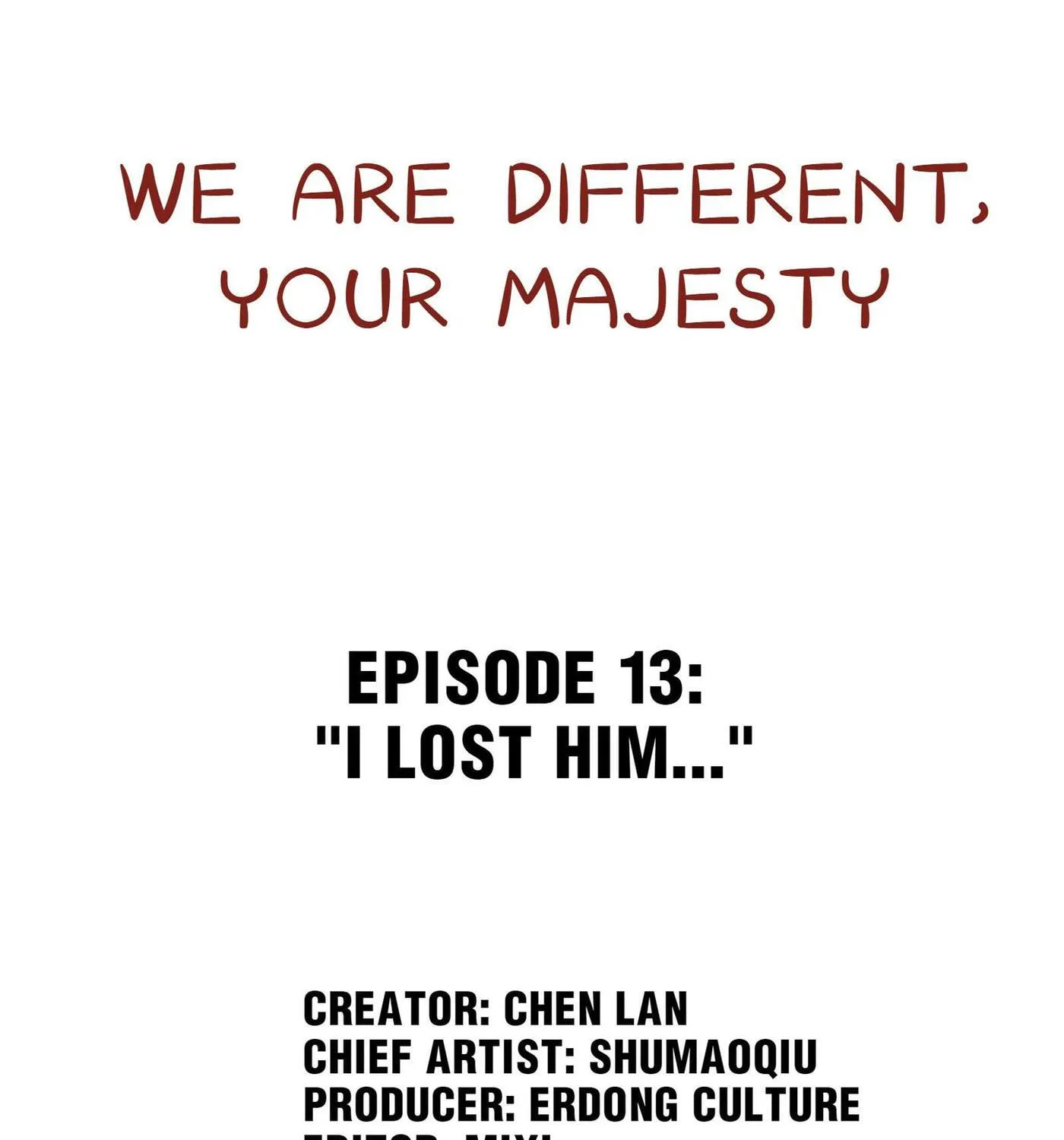 Read We Are Different, Your Majesty chapter 13 image 3 on Lezhin
