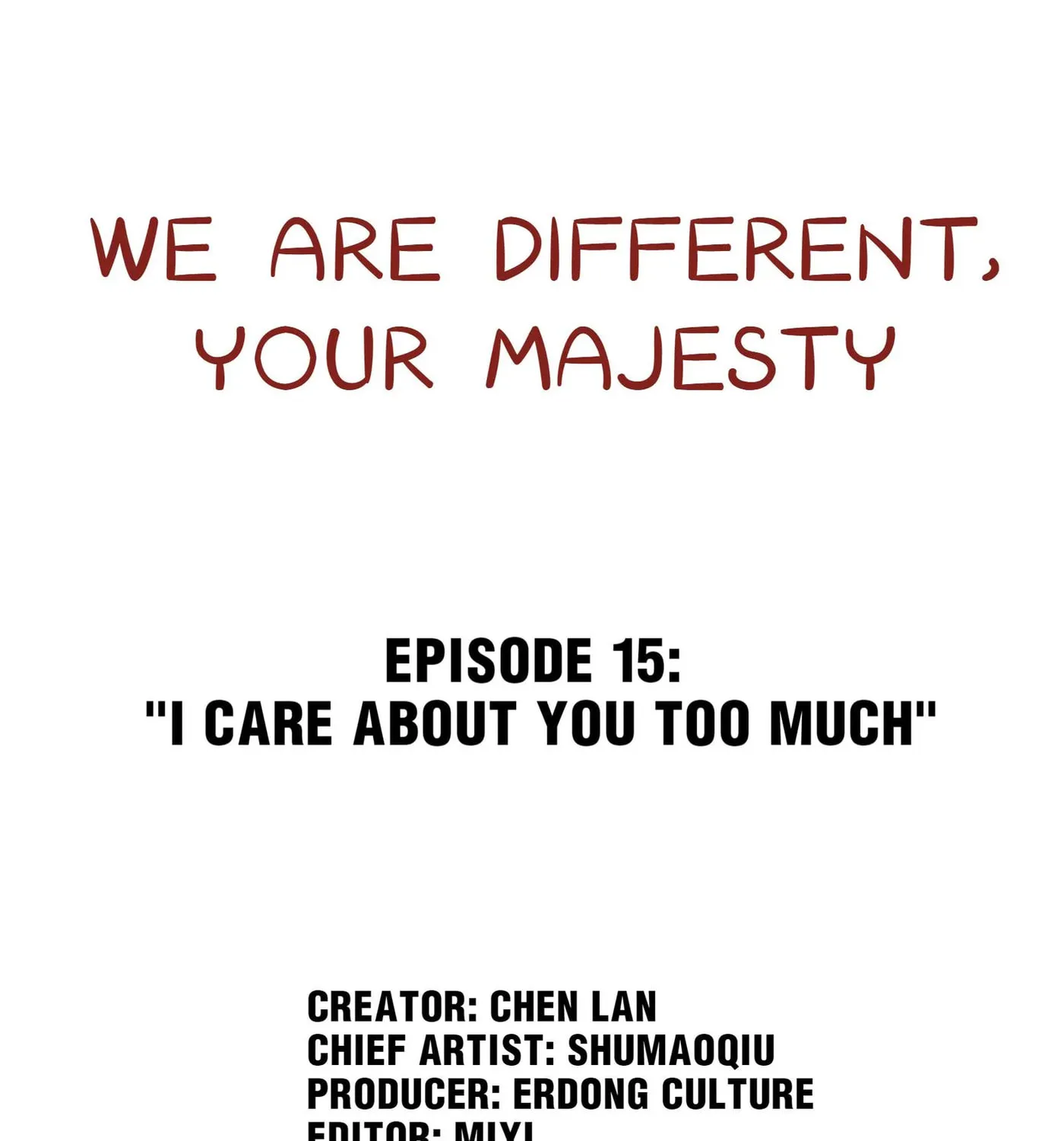 Read We Are Different, Your Majesty chapter 15 image 3 on Lezhin