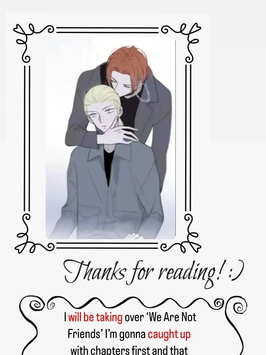 Read We Are Not Friends chapter 1.3 image 1 on Lezhin