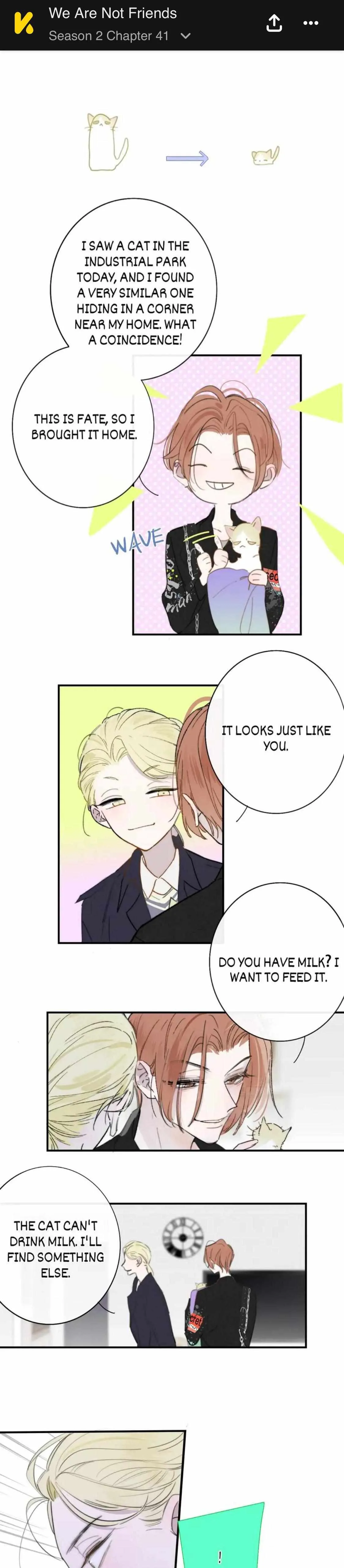 Read We Are Not Friends chapter 127 image 1 on Lezhin