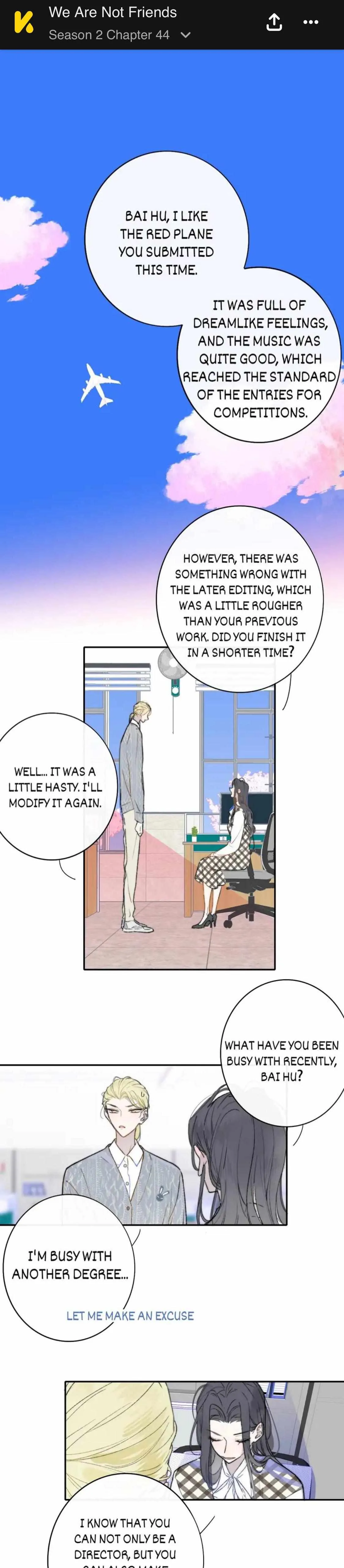 Read We Are Not Friends chapter 130 image 1 on Lezhin