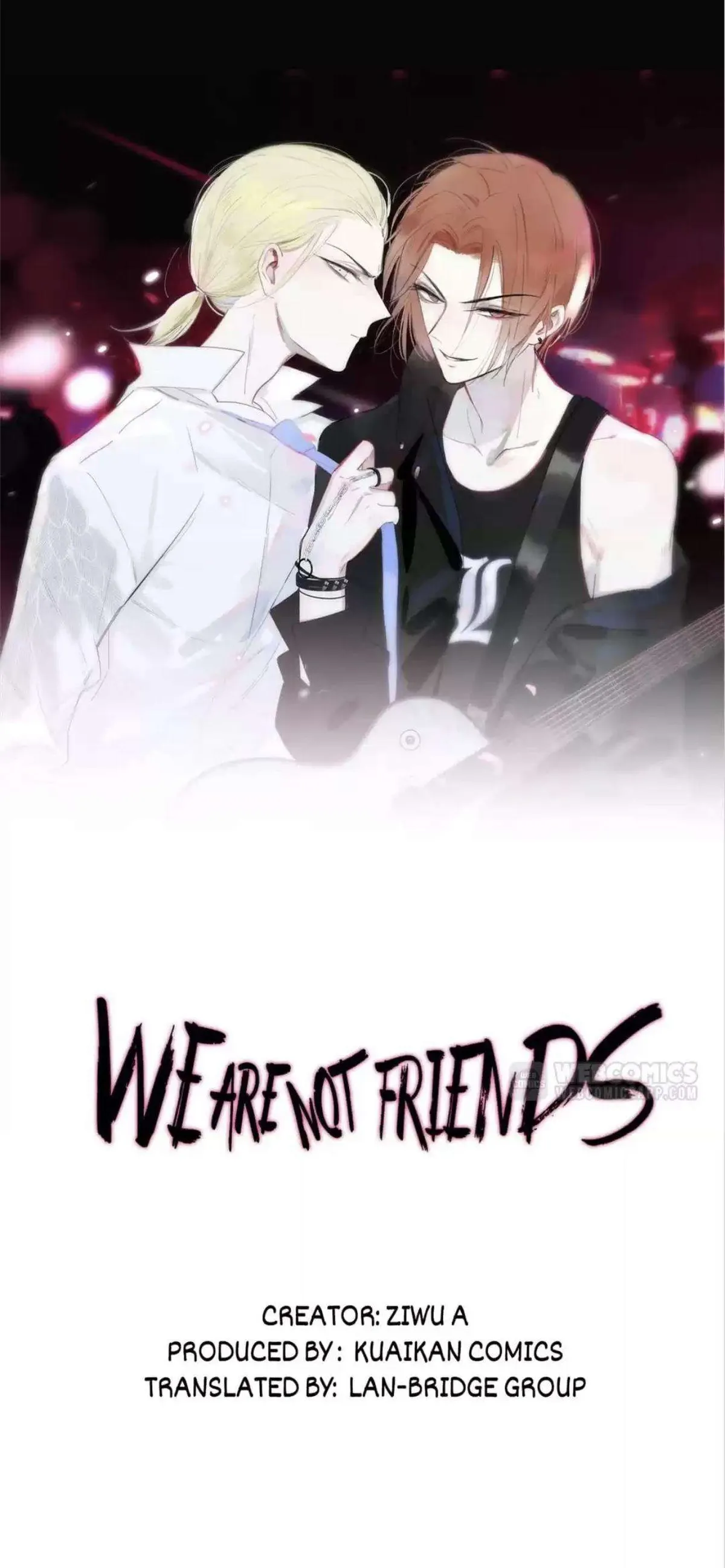 Read We Are Not Friends chapter 38 image 0 on Lezhin