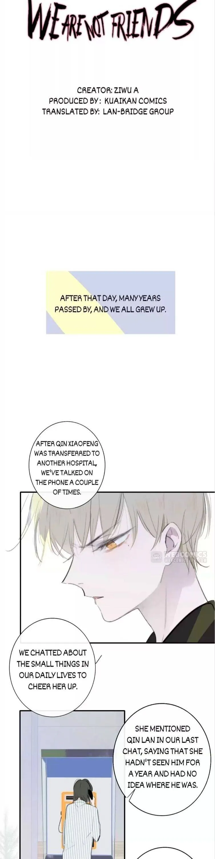 Read We Are Not Friends chapter 79 image 3 on Lezhin
