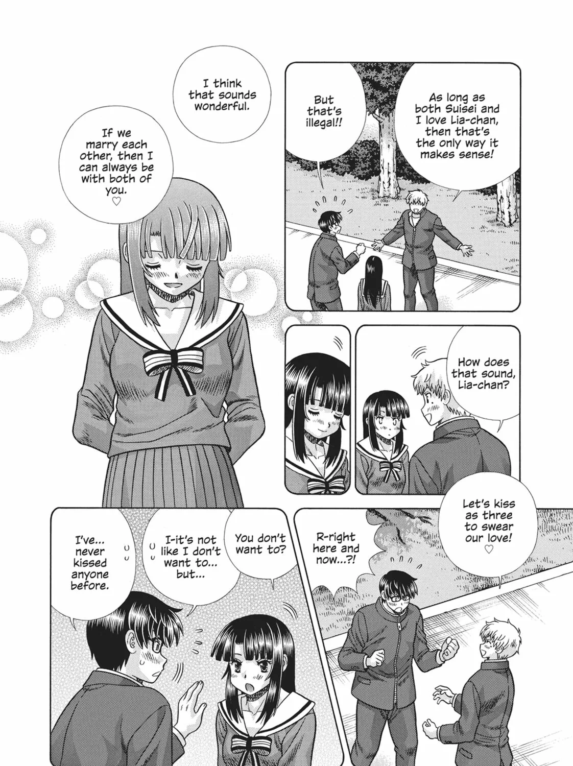 Read We Started a Threesome!! chapter 17 image 2 on Lezhin