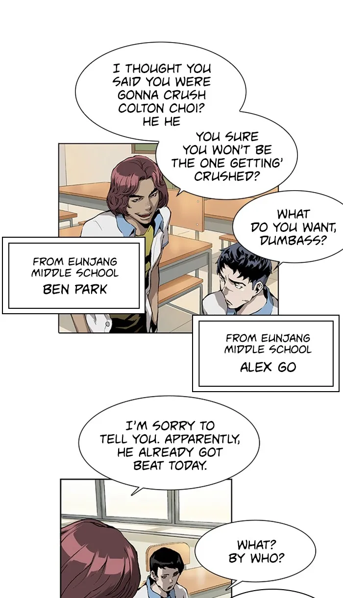 Read Weak Hero chapter 1 image 34 on Lezhin