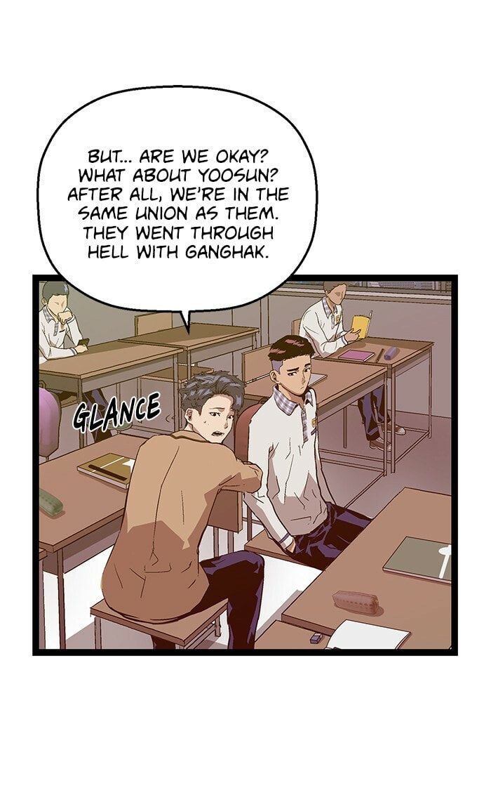 Read Weak Hero chapter 100 image 48 on Lezhin
