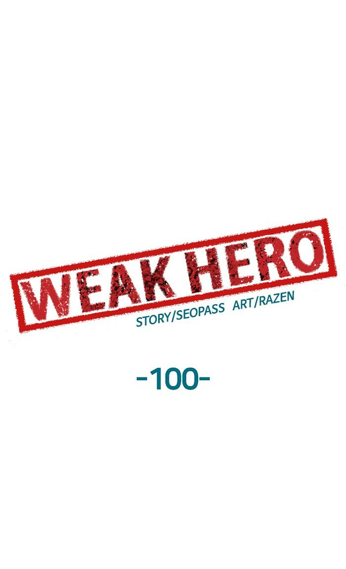 Read Weak Hero chapter 100 image 64 on Lezhin