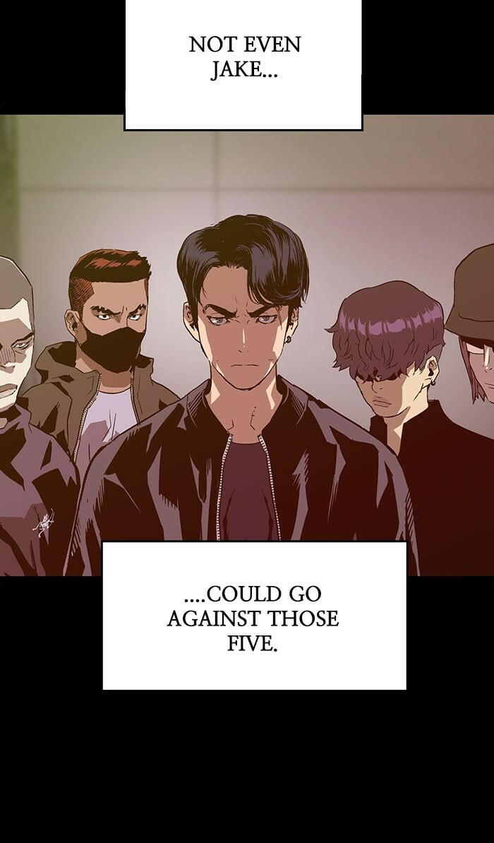 Read Weak Hero chapter 101 image 77 on Lezhin