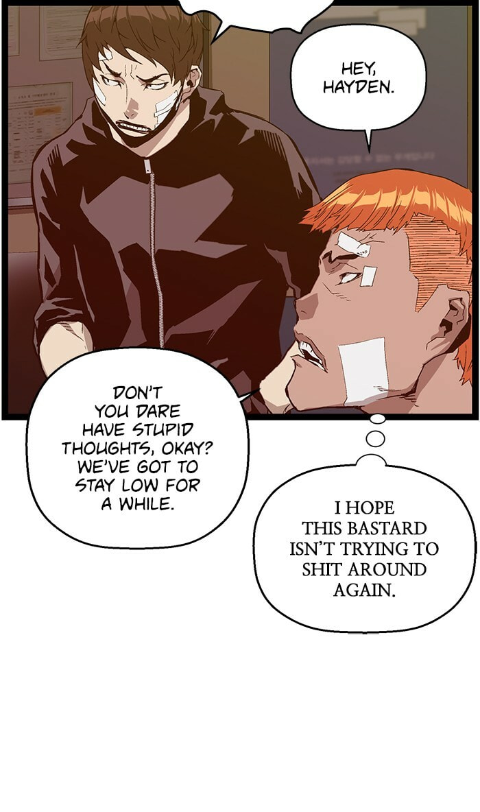 Read Weak Hero chapter 104 image 3 on Lezhin