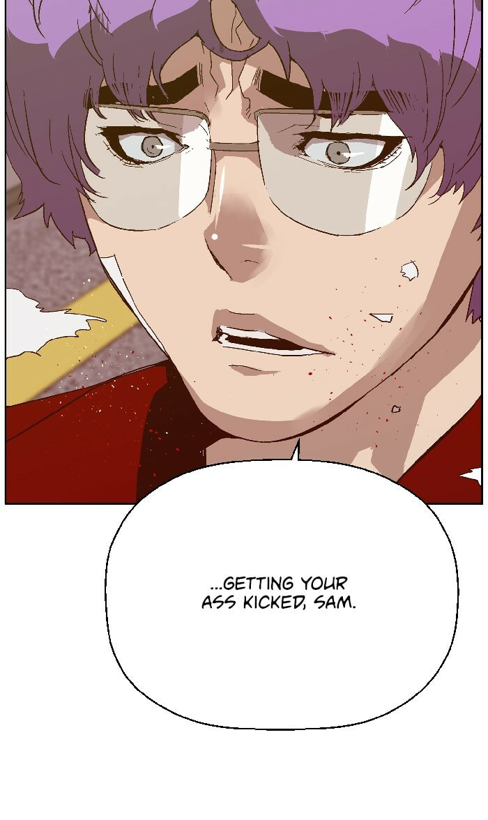 Read Weak Hero chapter 128 image 106 on Lezhin