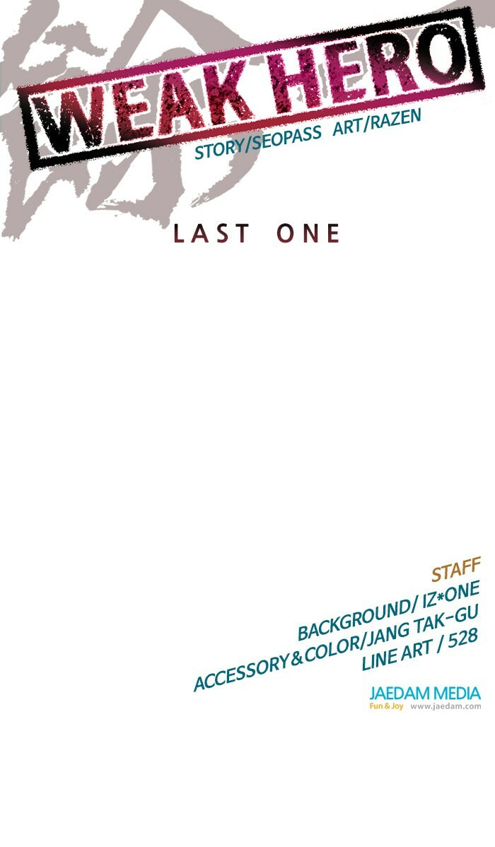 Read Weak Hero chapter 128 image 134 on Lezhin