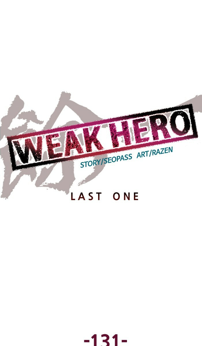 Read Weak Hero chapter 131 image 28 on Lezhin