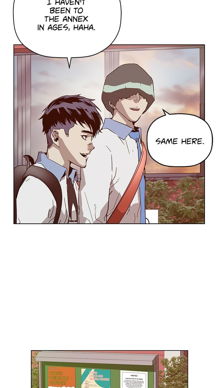 Read Weak Hero chapter 133 image 1 on Lezhin