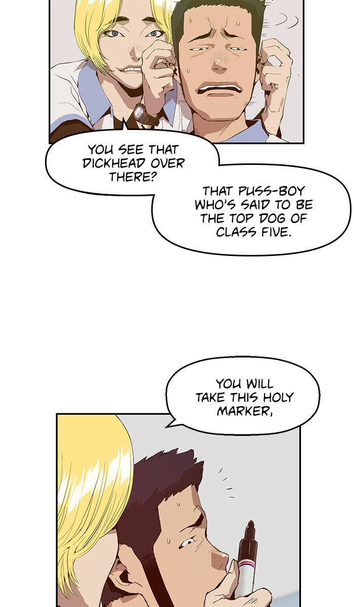 Read Weak Hero chapter 14 image 19 on Lezhin