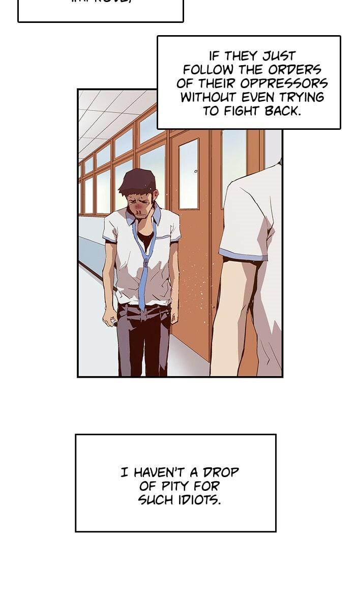 Read Weak Hero chapter 14 image 68 on Lezhin